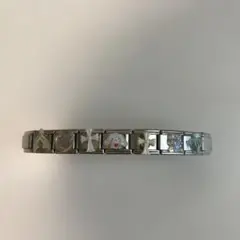 イタリアンチャームブレスレット ホワイト