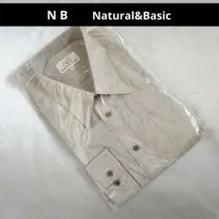 【新品】Natural&Basic Yシャツ 長袖 Lサイズ