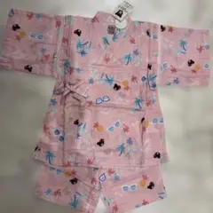 DOUBLE.B ピンク甚平 110