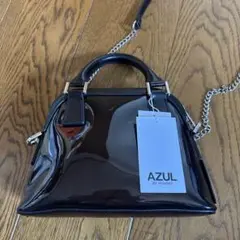 AZUL BY MOUSSY ダブルジッパーブラック ショルダーバッグ新品未使用