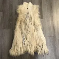 新品タグなし⭐︎スタニングルアーファーベストホワイト系
