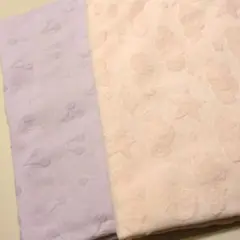 雲と夜空&さくらんぼ　パイルニット