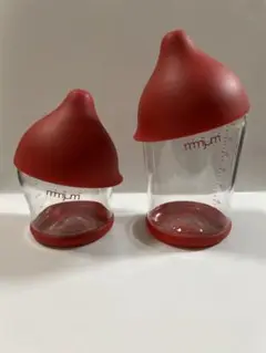 値下！！ミミジュミ　美品！哺乳瓶 2個セット 240ml・120ml
