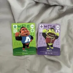 どうぶつの森 amiiboカード アラシン たもつ