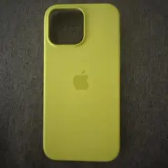 Apple iPhone16promax用ケース イエロー