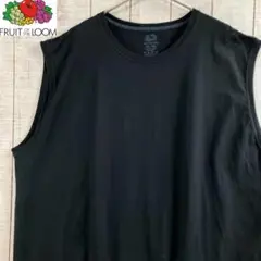 フルーツオブザルーム 古着　タンクトップ　ノースリーブ 　アメカジ　ゆるだぼ