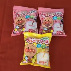 明治 アンパンマン フルーツソース いちご バナナ 7個入り