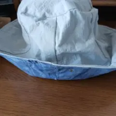 ハンドメイド　リバーシブル帽子