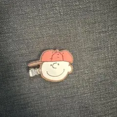 スヌーピー　チャーリーブラウン　前髪クリップ　ヘアクリップ