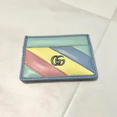 GUCCI GUCCI GGマーモント マルチカラー カードケース