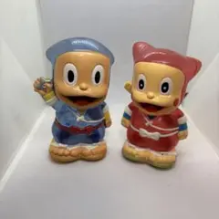 忍者ハットリくんとシンちゃん貯金箱セット