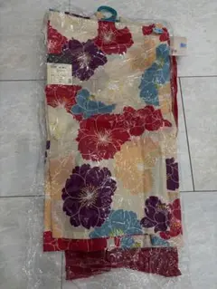 浴衣 115cm~125cm 赤
