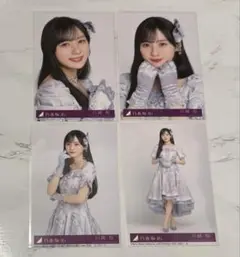 川﨑桜 ネーブルオレンジ 封入生写真 4種コンプ