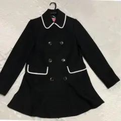 【値下げ可です】ケイトスペード コート 黒 Sサイズ