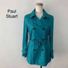 paul stuart コート ブルー L (送料込み)