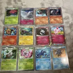 【ポケモンカード引退品】 XY、BW R 12枚セット 光沢あり