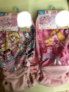 新品未使用　プリキュア　わんだふるぷりきゅあ　ショーツパンツ　女児　下着　2枚組