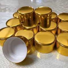 【お得！】金色の瓶の蓋　15個　高級