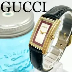 434 GUCCI グッチ時計 レディース腕時計 レクタンギュラー レッド 人気