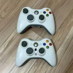 Xbox 360 Microsoft純正　ワイヤレスコントローラー ホワイト