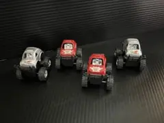 プルバックカー レーシング 4個セット ラスト品