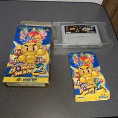 スーファミ スーパーボンバーマン2 箱 説明書付き