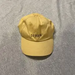 J.CREW イエローベースボールキャップ