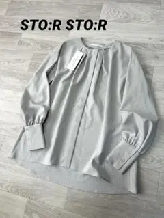 未使用‪☆ STO:R STO:R 長袖ブラウス 7