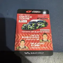 ［非売品］2025 SUPER GT 鈴鹿 カード 37号車