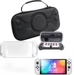 Switch 2 用収納ケース【大容量·収納バッグ】ゲームカード10枚収納可能