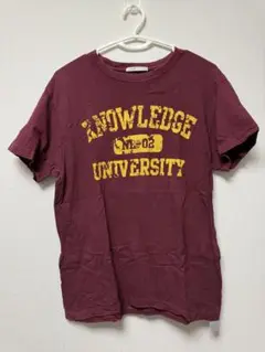 夏服セール！　メンズ　Tシャツ　Lサイズ　エンジ