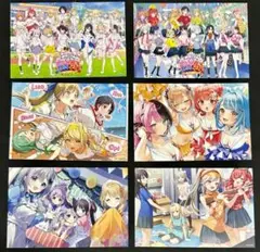 ぶいすぽっ！文化体育祭 会場限定特典 ポストカード6種コンプセット VGGC