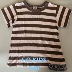 F.O.KIDS ボーダーTシャツ　140