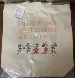 ウォルト・ディズニー　アーカイブス展　ミッキーのトートバッグ