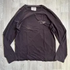 STONE ISLAND DENIMS ヴィンテージ ブラウン 長袖 Tシャツ