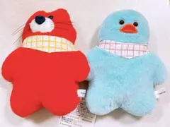 mojojojo スカーフぬいぐるみ　ねこ　ヒヨコ　2種セット