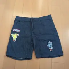 KENZO　デニム　ハーフパンツ　キッズI2A/152