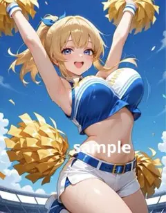 ※A4変更可 AIイラスト 美女 L版サイズ 1点物 E93