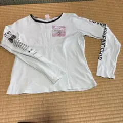 水色　女児長袖トレーナー 100cm~