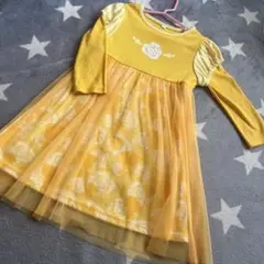ディズニープリンセス　ベル　ドレスワンピース