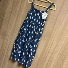 新品未使用　PAUL & JOE 猫柄 ノースリーブワンピース 150cm