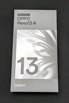 【新品】OPPO Reno13 A アイスブルー UQmobile SIMフリー