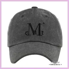 MUCENT ムセント キャップ Dyeing Gray Denim 帽子 １個