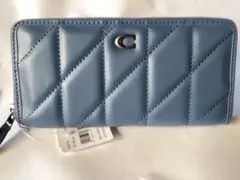 [新品未使用]COACH 財布 C8570 カラー：ブルー