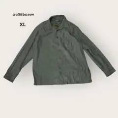 croft&barrow ミリタリー カジュアル　シンプル　シャツ XLT