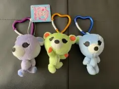 バンロッホ　ハートキーリングぬいぐるみマスコット　くま