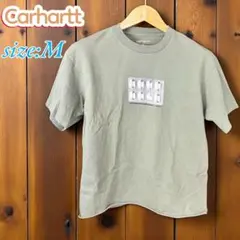 Carhartt ローズグレー Tシャツ Mサイズ