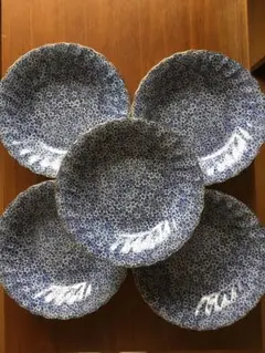 Nippon Craft 日本クラフト　花柄皿 5枚セット