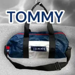 TOMMY ドラムバッグ ネイビー/ホワイト