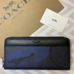 COACH コーチ アウトレット 迷彩 長財布 新品
